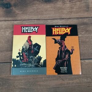 Hellboy‎ Graphic Novel Comic Book Lot The Chained Coffin Weird Tales